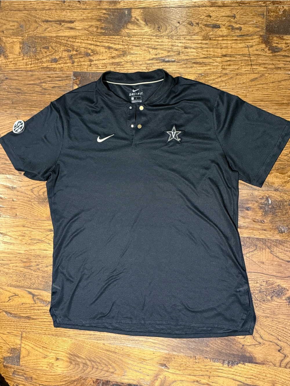 Nike Vanderbilt Commodores Blade Collar Dri-FIT Polo Shirt Team Issued